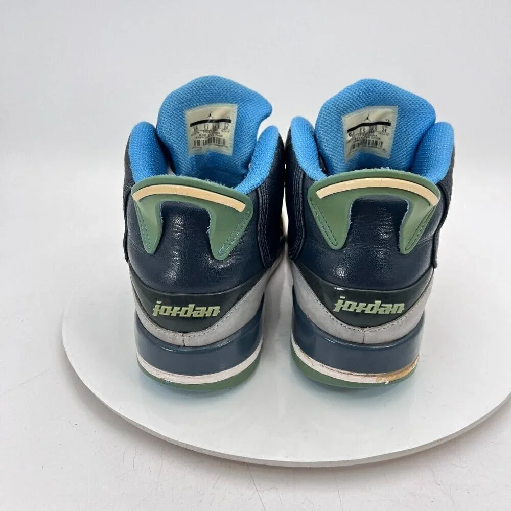 Nike Air Jordan Dub Zero Youth Size 6Y Women 7.5 311047-007, Wolf Grey Blue Shoe